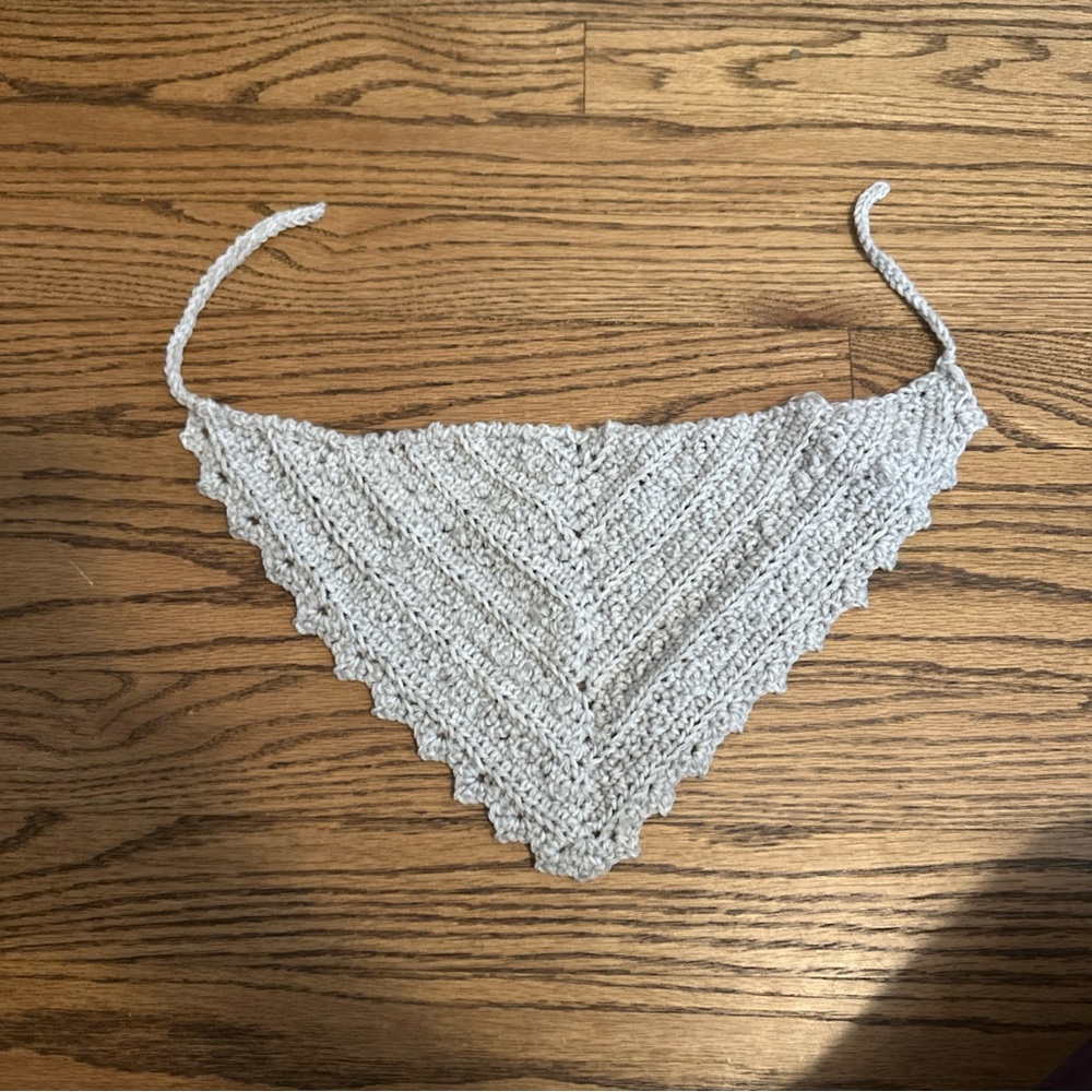 Crochet bandana